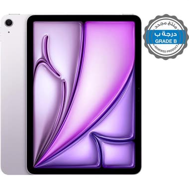 منتج مجدد درجة ب ابل آيباد آير 11 أم 3 2025
تابلت واي فاي, 11 بوصة, 128 جيجابايت, النواة 8 وحدة المعالجة المركزية, بنفسجي