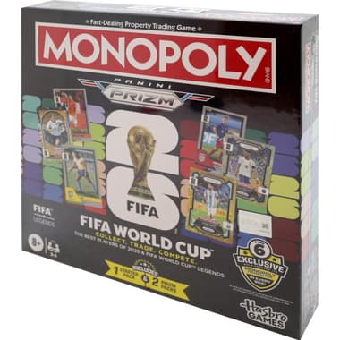 Hasbro Monopoly Monopoly:Fifa Edition Core Game Strategy Game
8 Years and Above, English