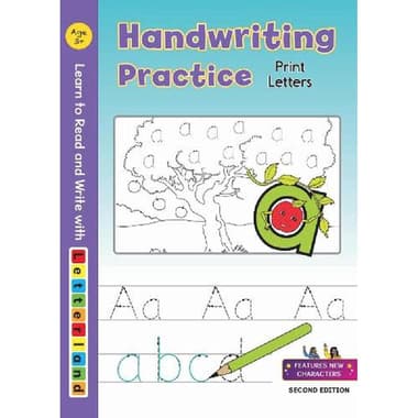 Handwriting Practice
2nd Edition (Learn to Read and Write), Age 3+