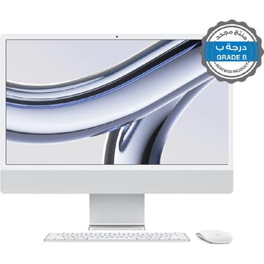 Renewed Grade B Apple iMac Desktop Computer
24", M3 8-core CPU, 10-core GPU, 512 GB SSD, 8 GB RAM