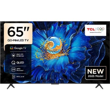 تي سي ال 65 بوصة تلفزيون ذكي
دقة 4 كيه ليد-ميني, 60 Hz, اسود, 65C6KS