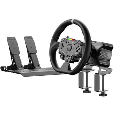 MOZA R3 Racing Wheel Racing Wheel + Pedals
Wired, for Gaming Laptop/Gaming Desktop Computer/Gaming CPU, Black