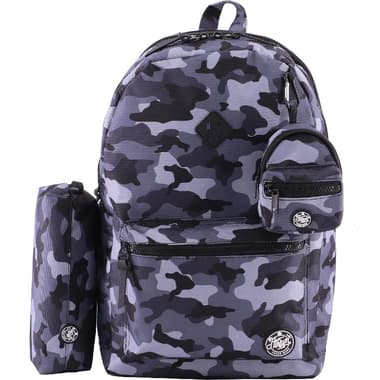 Atrium Abstract Backpack with Accessory
for 15" (Device), Camouflage/Black