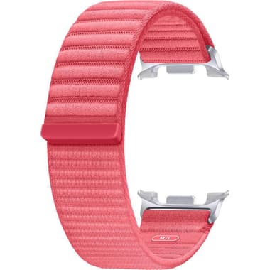 Samsung Fabric Band Wrist Strap
for Samsung Galaxy Watch8 Classic 46/Galaxy Watch8 44/Galaxy Watch8 40, Recycled Content, Nylon/Velcro, Medium/Large Band Size, Red