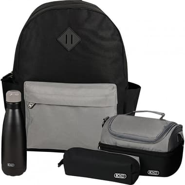Roco Classic Backpack with Accessory
Black/Grey