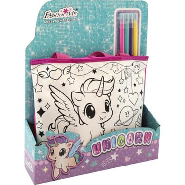 Unicorn Bag Coloring Activity Set
Assorted Color, 5 Pieces