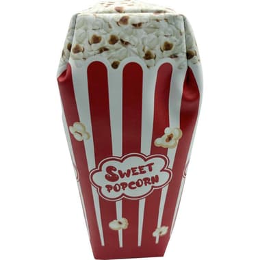 Roco Soft Pencil Case
3D Popcorn Shaped Design, Lightweight, Spongy, White/Red
