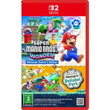 Super Mario Bros. Wonder - لقاء في بيلا + 2 اصدار نينتندو سويتش
سويتش 2 جيمز, أكشن ومغامرة, بطاقة ألعاب