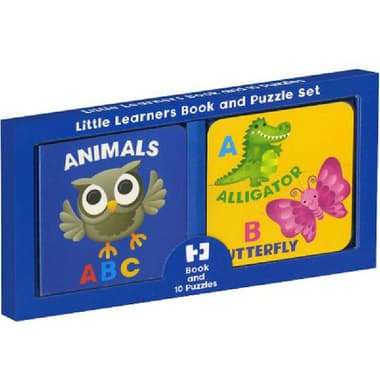 Little Learners Book and Puzzles Set
Animal ABC