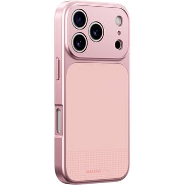 Amazing Thing Minimal Mag Full Cover Back Cover Mobile Case with MagSafe
for iPhone 17 Pro Max, Pink