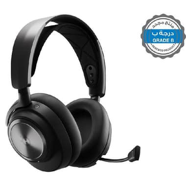 Renewed Grade B SteelSeries Arctis Nova Pro PlayStation 4
PlayStation 5, PC, Switch Gaming Headset, Active Noise Cancelling, Bluetooth/Wireless, USB-C, Retractable Microphone,