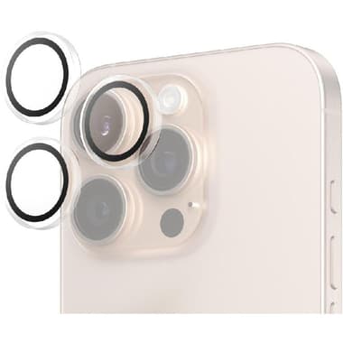 PanzerGlass Hoops Camera Lens Protector (Individual Ring) Smartphone Camera Accessory
for iPhone 16 Pro/iPhone 16 Pro Max, Clear