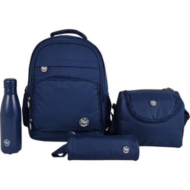 Atrium Classic 4-in-1 Backpack with Accessory
Navy Blue