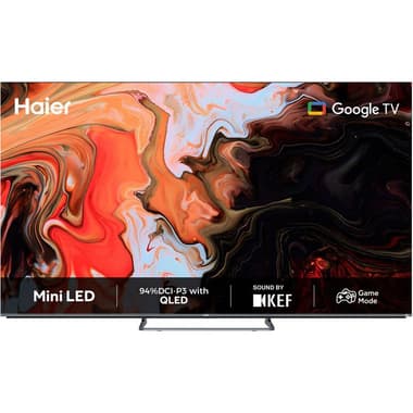 هاير 85 بوصة تلفزيون ذكي
دقة 4 كيه ليد-ميني, 120 Hz, اسود, M80F