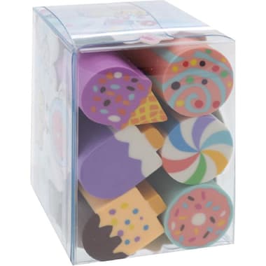 Roco Rubber Eraser
Dessert in Pet Box, Assorted Color