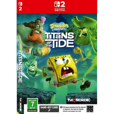 سبونج بوب سكوير بانتس: عمالقة المد (Titans Of the Tide)
سويتش 2 جيمز, أكشن ومغامرة, بطاقة ألعاب