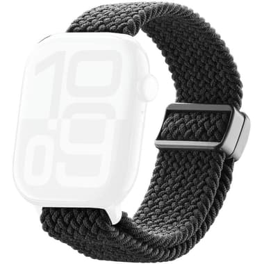Cellularline SOFT BAND Wrist Strap
for Apple Watch Series 11 42/Watch Series 10 42/Watch Series 9 41/Watch SE 40, Nylon, Black