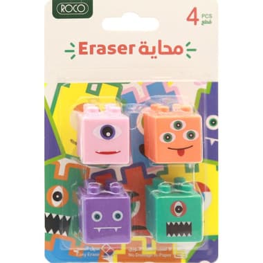 Roco Rubber Eraser
Monster Blocks, Assorted Color