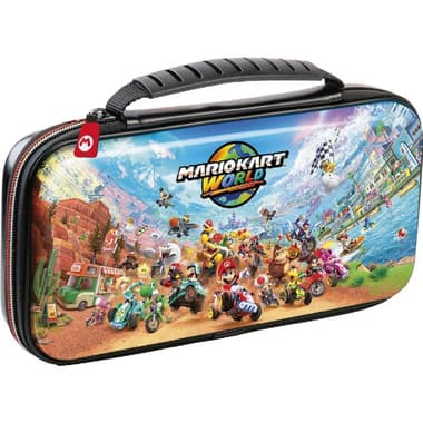 ناكون Deluxe Mario Kart World حقيبة جهاز الالعاب
اسود
