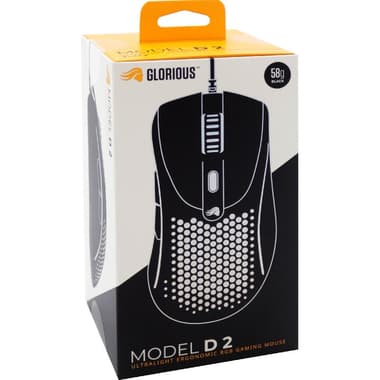 Glorious Model D 2 Gaming Mouse
Wired, Optical, 26000 dpi, Black