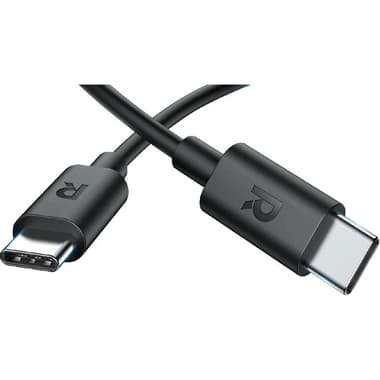 RAVPower USB-C to USB-C Sync & Charge Cable
1.00 m ( 3.28 ft ), Black
