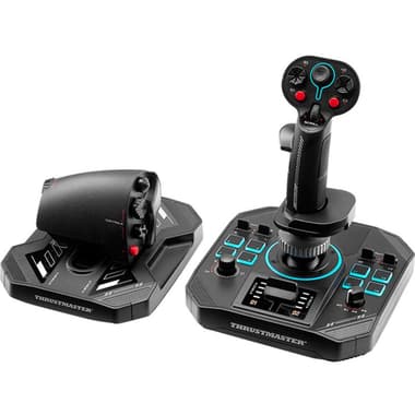 Thrustmaster SOL-R 4 HOTAS Throttle + Stick Simulation
Wired, for Gaming Laptop/Gaming Desktop Computer/Gaming CPU, Black