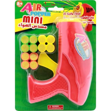 Mini Air Popper: Toy Gun Play Weapons
Assorted Color, 8 Years and Above