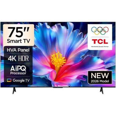 تي سي ال 75 بوصة تلفزيون ذكي
دقة 4 كيه ضوء LED, 60 Hz, اسود, P69L