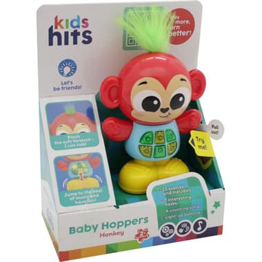 kids hits Baby Hoppers Monkey Interactive Toy
Multi-Color, 3 Years and Above