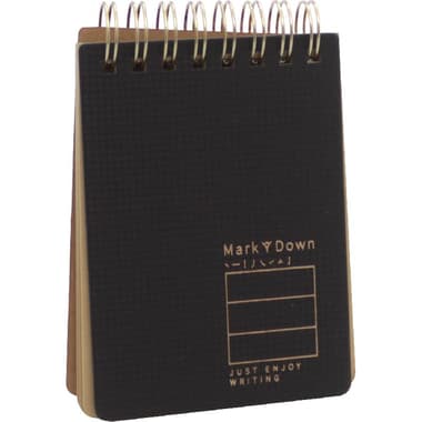 Roco Memo Notebook
Kraft Sheets, A7, 120 Pages (60 Sheets), Lined, Black