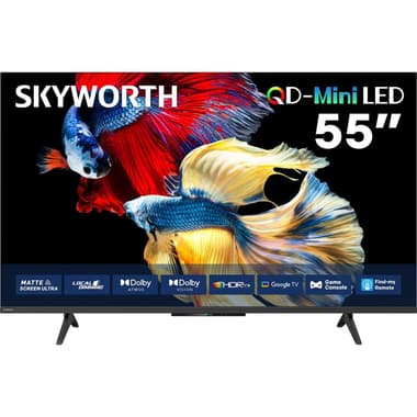 سكاي وورث 55 بوصة تلفزيون ذكي
دقة 4 كيه QD Mini-LED, 60 Hz, اسود, X6600H