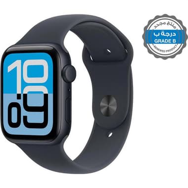 Renewed Grade B Apple Watch SE 3 44
GPS, Midnight Aluminum Case/Midnight Sport Band - M/L