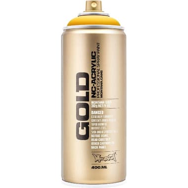MONTANA-CANS Gold NC-Acrylic Spray Paint
Yellow Cab, 400.00 ml ( 14.08 oz )