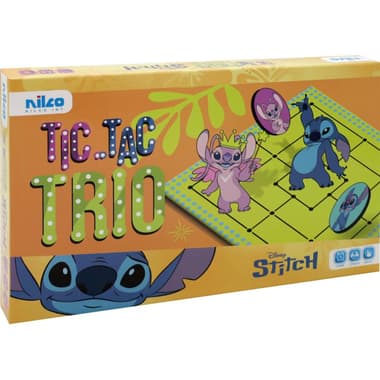 Nilco Disney Stitch
Tic Tac Trio Strategy Game, 5 Years and Above