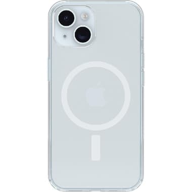 OtterBox Symmetry Series Back Cover Mobile Case with MagSafe
for iPhone 17e/iPhone 16e/iPhone 15/iPhone 14/iPhone 13, Clear