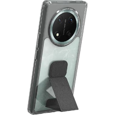Araree Duple S Back Cover Mobile Case with Stand
for Honor X9c 5G, Clear/Black