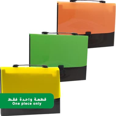 Expanding File
A4, 13 Pockets, Assorted Color, Color and Design May Vary