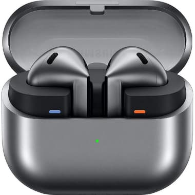 Samsung Galaxy Buds3 Earbuds
Active Noise Cancelling, Bluetooth, USB-C, Built-in Microphone, Silver