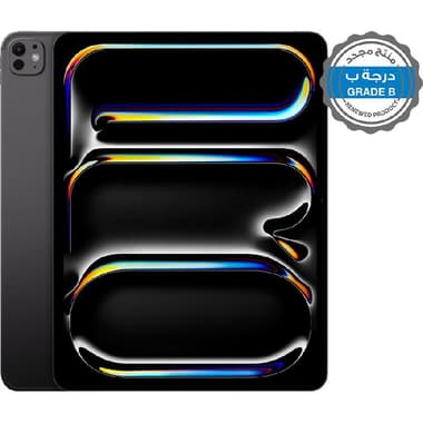 Renewed Grade B Apple iPad Pro 13 M4 2024
Tablet - 5G, 13", 512 GB, 9-core CPU, Space Black