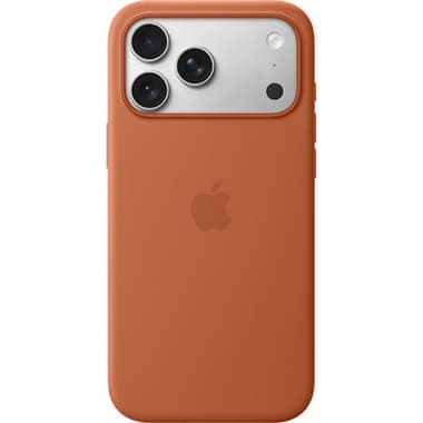 Apple Silicone Back Cover Mobile Case with MagSafe
for iPhone 17 Pro Max, Terra Cotta