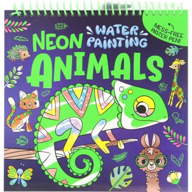 Neon Animals Water Painting - with Mess-free Water Pen!
false