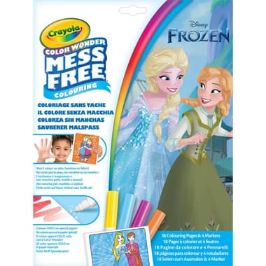 Crayola Color Wonder Disney Frozen Coloring Activity Set
English, 3 Years and Above