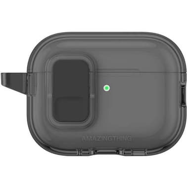 Amazing Thing MINIMAL Earbuds Case
for Apple AirPods Pro 3, Clear/Black