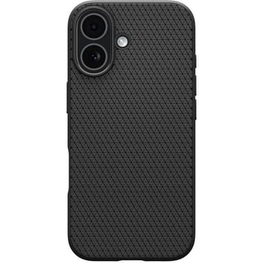 Spigen Liquid Air Back Cover Mobile Case
for iPhone 17, Matte Black