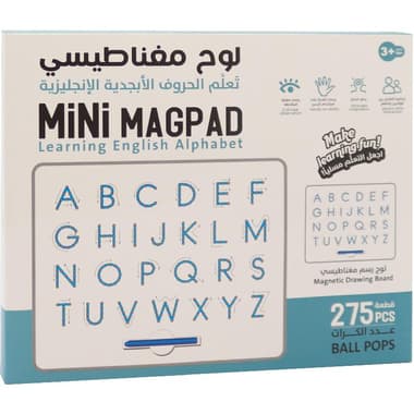 Hang Wing MiNi MAGPAD Magnetic English Letter Alphabets Educational Activity Set
English, 3 Years and Above
