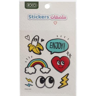 Roco Epoxy Sticker
Trendy Enjoy/Hearts/Banana