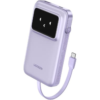 يوغرين Uno واط 30 مللي أمبير 10000 بنك طاقة
شحن سريع بتقنية (بي دي ), (1X USB/2X USB-C) 3 يو أس بي, 10000 مللي امبير, بنفسجي