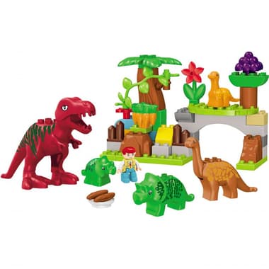 Bloci Dinosaur Park Interlocking Bricks Set
3 Years and Above
