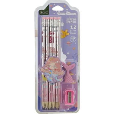 Roco Dream Princess Stationery Set
12 Pieces, Assorted Color