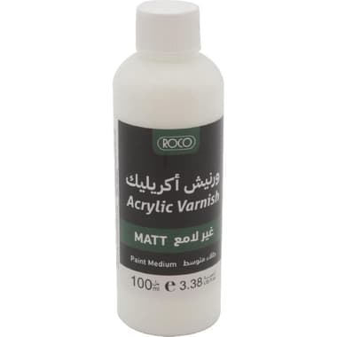 Roco Acrylic Mediums
Matte Varnish, 100.00 ml ( 3.52 oz )